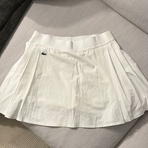 Lacoste Classic White Tennis Skirt (NEW)